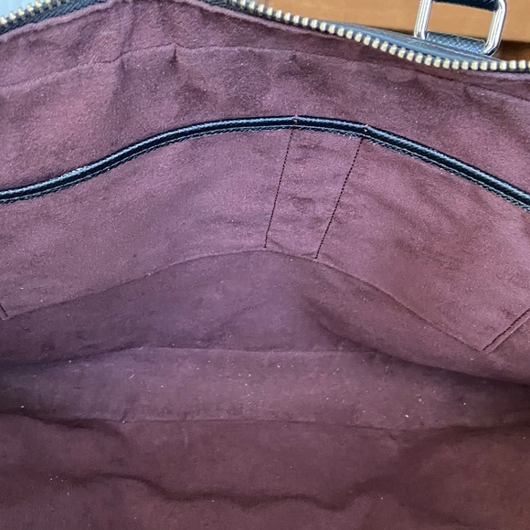 Coach all leather unisex briefcase - Picture 11 of 14